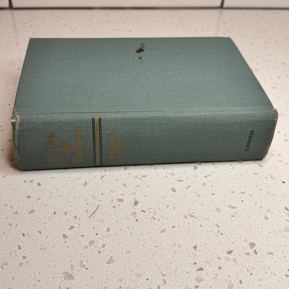 Of Time and The River First Edition 1935 Thomas‎ Wolfe Scribner Hardcover